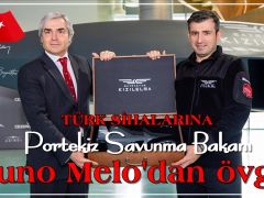 Türk SİHA’larına Portekiz Savunma Bakanı Nuno Melo’dan övgü