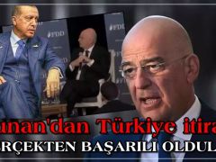 Yunan Bakan Dendias’tan Türkiye itirafı