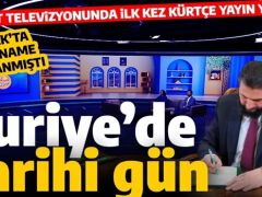 Suriye’de tarihi gün!