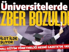 YÖK’ten tarihi hamle…