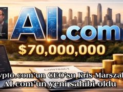 AI.com alan adı 70 milyon dolar