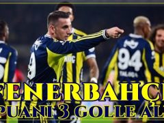 Fenerbahçe, Gençlerbirliği’ne 3 attı