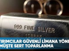 Yatırımcılar güvenli limana yöneldi: Gümüşte sert toparlanma