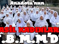 100 beyaz tülbentli kadın Meclis’e geldi