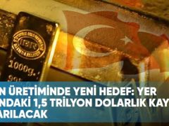 Türkiye’nin altın potansiyeli ortaya çıktı