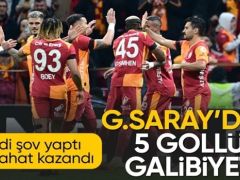 Galatasaray, Eyüpspor’a 5 attı