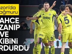 Fenerbahçe, Trabzonspor deplasmanında galip geldi