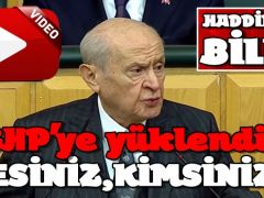 Bahçeli’den CHP’nin kürsü işgaline tepki: Tezgahınız bozuldu öfkeniz buna mı?
