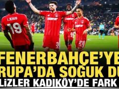 Fenerbahçe’ye Avrupa’da soğuk duş