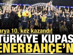 Türkiye Kupası Fenerbahçe’nin!