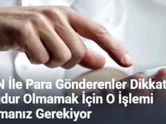 IBAN İle Para Gönderenler Dikkat!