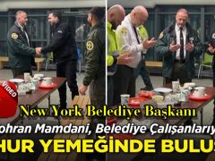 New York Belediye Başkanı Zohran Mamdani personeli ile birlikte sahur yaptı