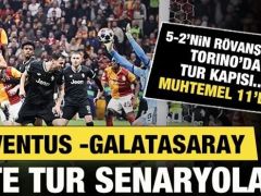 Aslan 5-2’nin rövanşında Torino’da tur kapısında!