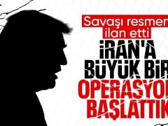 Donald Trump: İran’a büyük çaplı operasyon başlattık
