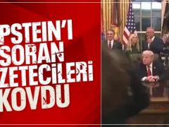 Trump’ı kızdıran Epstein sorusu: Gazetecileri Oval Ofis’ten kovdu