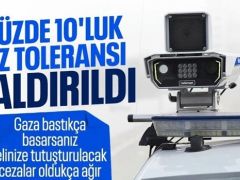 Radar toleransı sona erdi: 6 km/s hız aşımına ceza