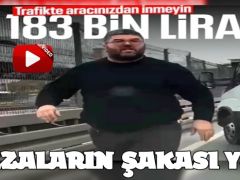 Cezaların şakası yok: İstanbul’da aracın önünü kesen şoföre 183 bin lira kesildi