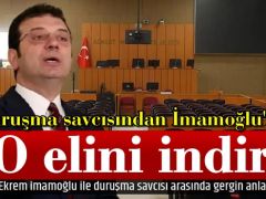 “Ekrem İmamoğlu suç örgütü” davasında ara karar açıklandı! Duruşma savcısından İmamoğlu’na: “O elini indir”