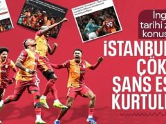 İngiliz basınının gündeminde Galatasaray var: Liverpool şans eseri hezimetten kurtuldu
