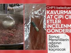 Mersin’de belediye aşevinde dağıtılan kavurmadan çip ve at eti çıktı