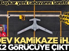 Baykar’dan sürpriz gövde gösterisi: Dev Kamikaze İHA K2 sahnede!
