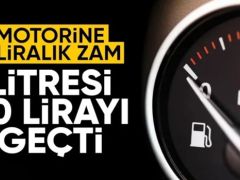 Motorine zam geldi: Litre fiyatı 70 lirayı aştı