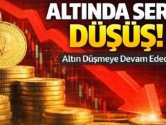 Altın fiyatları sert düştü