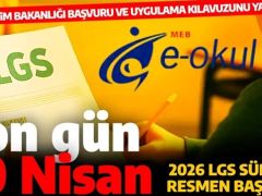 Sınav 14 Haziran’da! LGS başvuruları açıldı