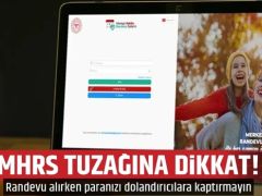 Sahte MHRS tuzağına dikkat! Dolandırıcılar hesabınızdaki parayı çalabilir