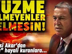 Hulusi Akar’dan “Ada” hayali kuranlara: “Yüzme bilmeyen gelmesin!”