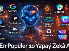 En Popüler 10 Yapay Zekâ Aracı