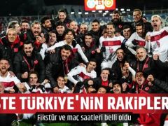 Türkiye’nin Dünya Kupası’ndaki rakipleri belli oldu! İşte fikstür ve maç saatleri