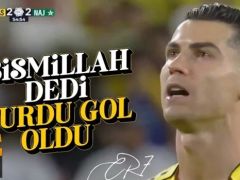 Cristiano Ronaldo’dan Besmele ile penaltı vuruşu