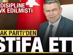 Disipline sevk edilmişti! Nuri Güler AK Parti’den istifa etti