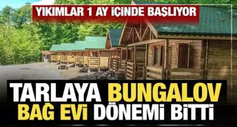 Bir ay içerisinde yıkım başlıyor: Tarım arazisi olanlar dikkat!