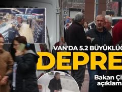 Van’da 5.2 büyüklüğünde bir deprem meydana geldi