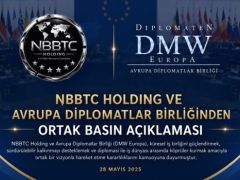 NBBTC Holding ve Avrupa Diplomatlar Birliğinden Ortak Basın açıklaması