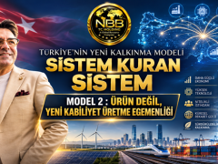 TÜRKİYE’NİN YENİ KALKINMA MODELİ SISTEM KURAN SISTEM MODEL 2 : ÜRÜN DEĞİL, YENİ KABİLİYET ÜRETME EGEMENLİĞİ