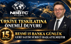 TÜRKİYE TEŞKİLATINA ÖNEMLİ DUYURU RESMÎ 15 BANKA GÜNLÜK GERİ SAYIM SÜRECİ BAŞLATILMIŞTIR