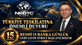 TÜRKİYE TEŞKİLATINA ÖNEMLİ DUYURU RESMÎ 15 BANKA GÜNLÜK GERİ SAYIM SÜRECİ BAŞLATILMIŞTIR